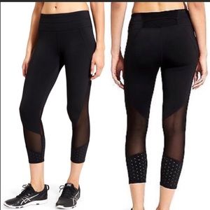 Altleta Laser Mesh Sonar Capri Legging NEW